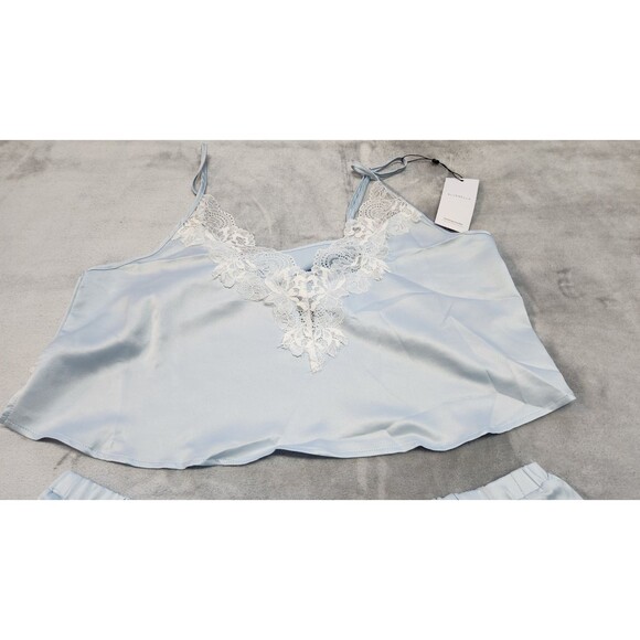 Bluebella XL Icewater Blue Isabella Luxury Satin Cami & Short Set NWT - Picture 4 of 9